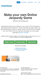 Mobile Screenshot of jeopardyapp.com